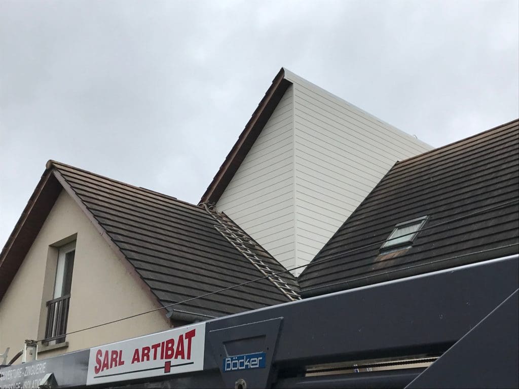remplacement de bardage PVC